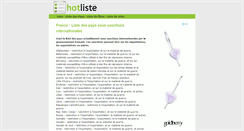 Desktop Screenshot of hotliste.net
